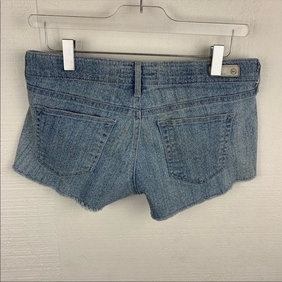 AG Adriano Goldschmied Light Wash Cutoff Shorts Size 27 - Picture 3 of 6